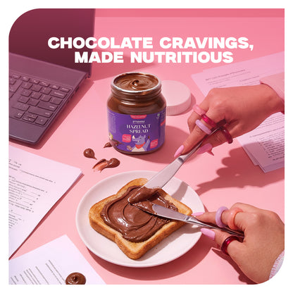 Strawberry Pancake Mix & Chocolate Hazelnut Spread Combo | Pro-To-Grow (250g + 300g)