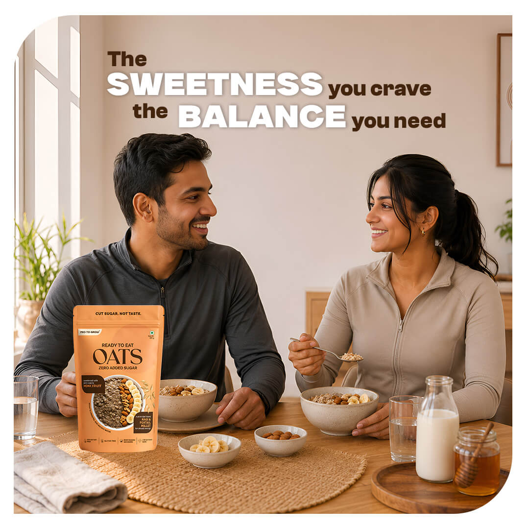 Ready-to-Eat Zero Added Sugar Oats - 400g Pouch