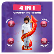 Chocolate Health Drink for Kids with Bhim Banana, Brahmi & Ashwagandha – 400g Pouch