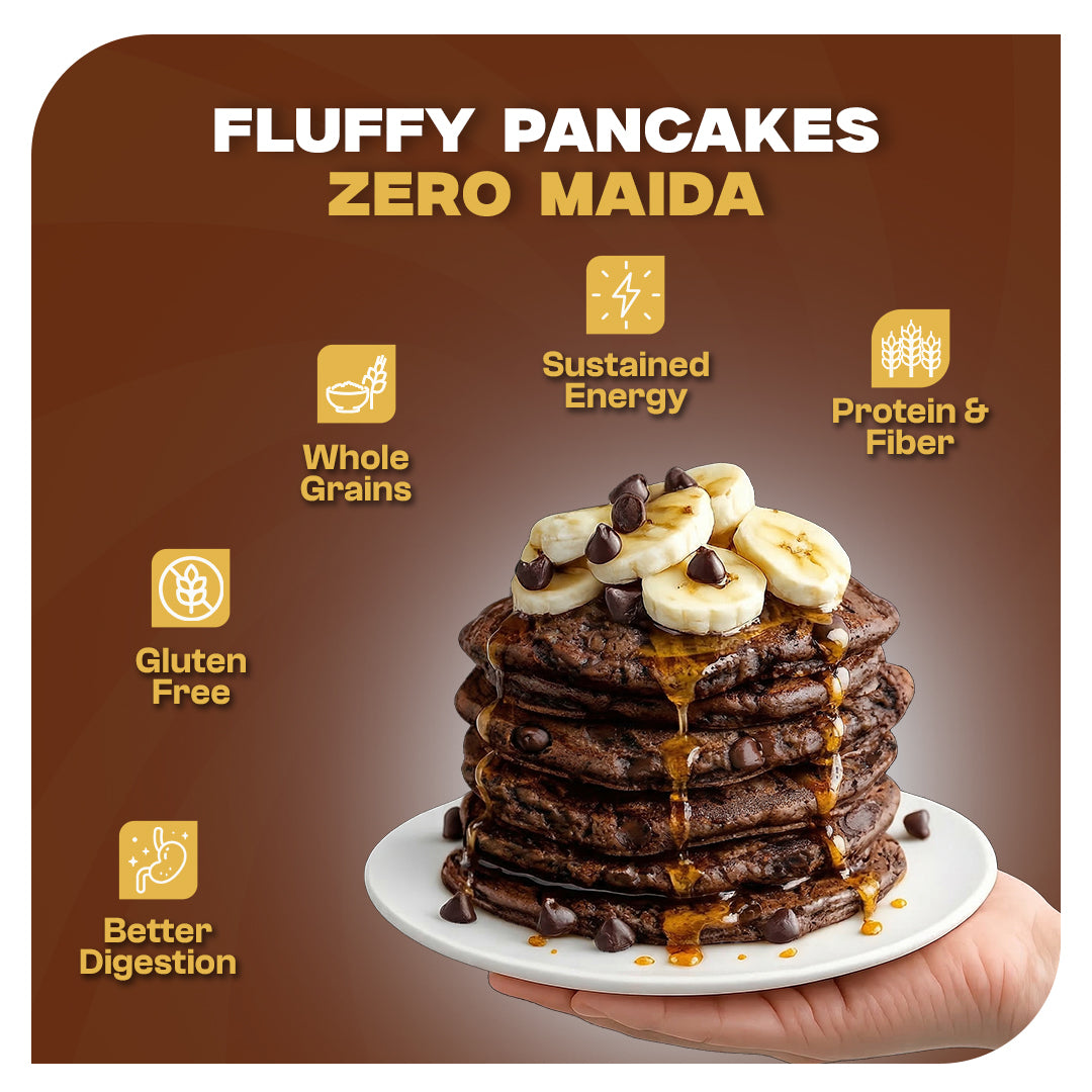 Choco Banana Healthy Pancake Mix Pack of 2 – 250g Each