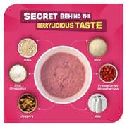 Instant Strawberry Oats Cups | Pro-To-Grow (Pack of 5 × 60g)