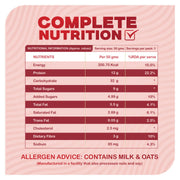 Ready-to-Eat Strawberry High Protein Oats - 50g Single Serve ( Pack of 5 )