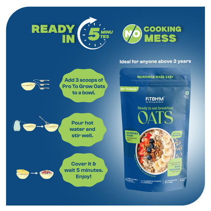 Ready-to-Eat Bhim Banana Oats - 400g Pouch