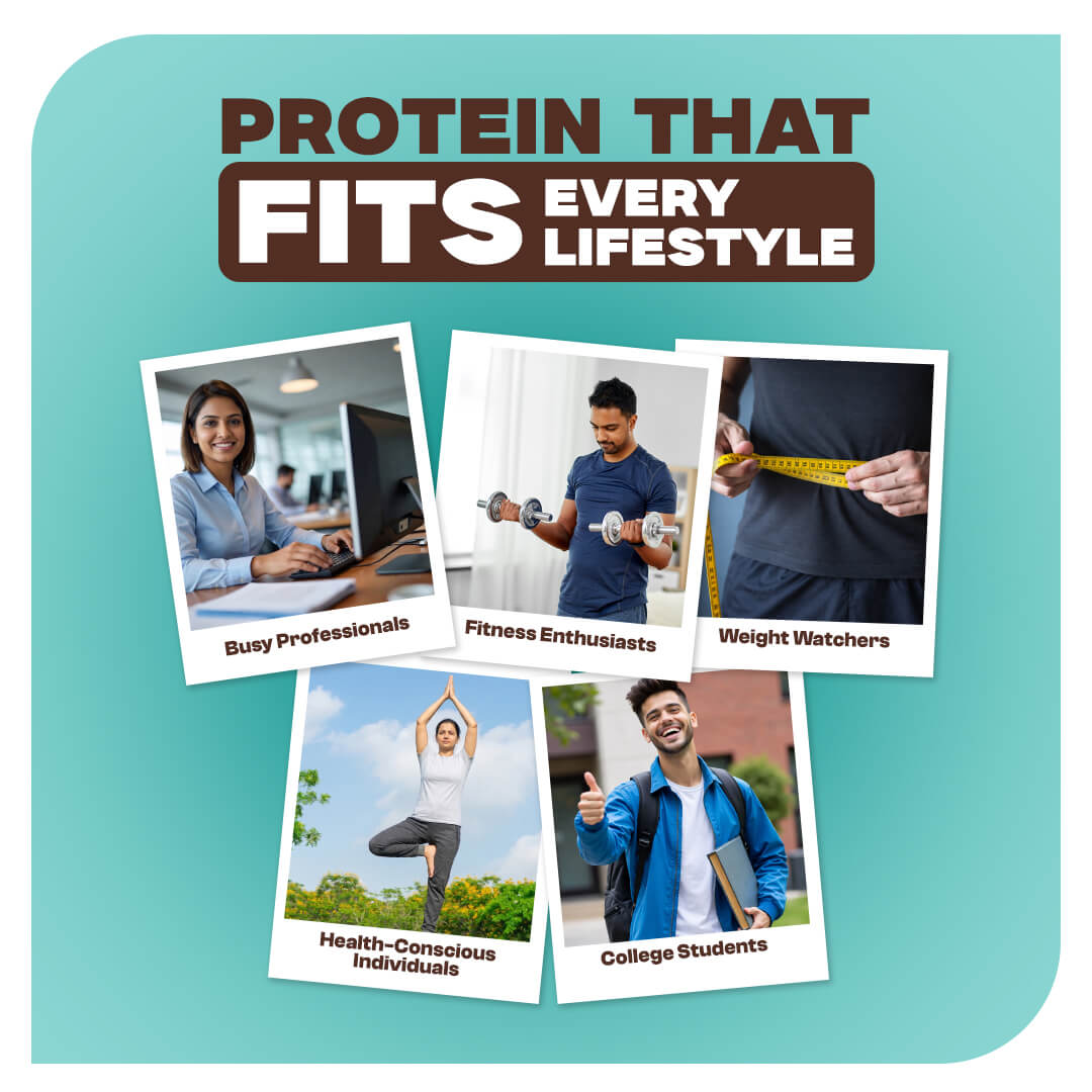 Ready-To-Eat High-Protein Oats (Double Chocolate) | Pro-To-Grow (750g)