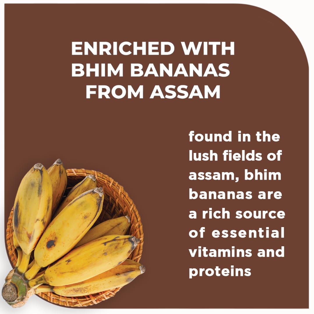 Fitbhim Chocobanana Pancake Mix — Bhim Banana | Gluten-Free (250g × 2)