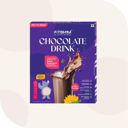 FitBhim Chocolate Drink - Box Pack - 300g