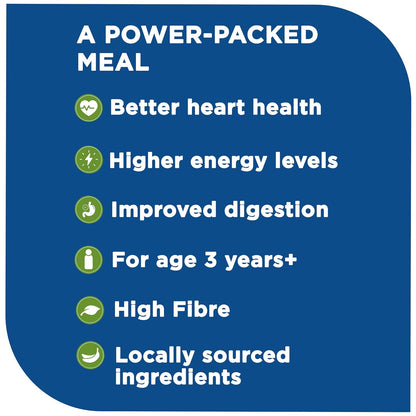 Fitbhim Ready-to-Eat Jaggery Oats — Bhim Banana (300g × 2 Jars)