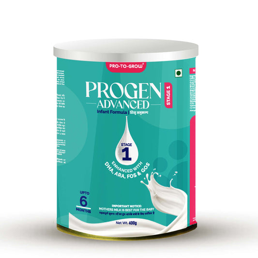 Progen Stage 1 Infant Formula — DHA, ARA & Prebiotics | 0–6 Months (400g)